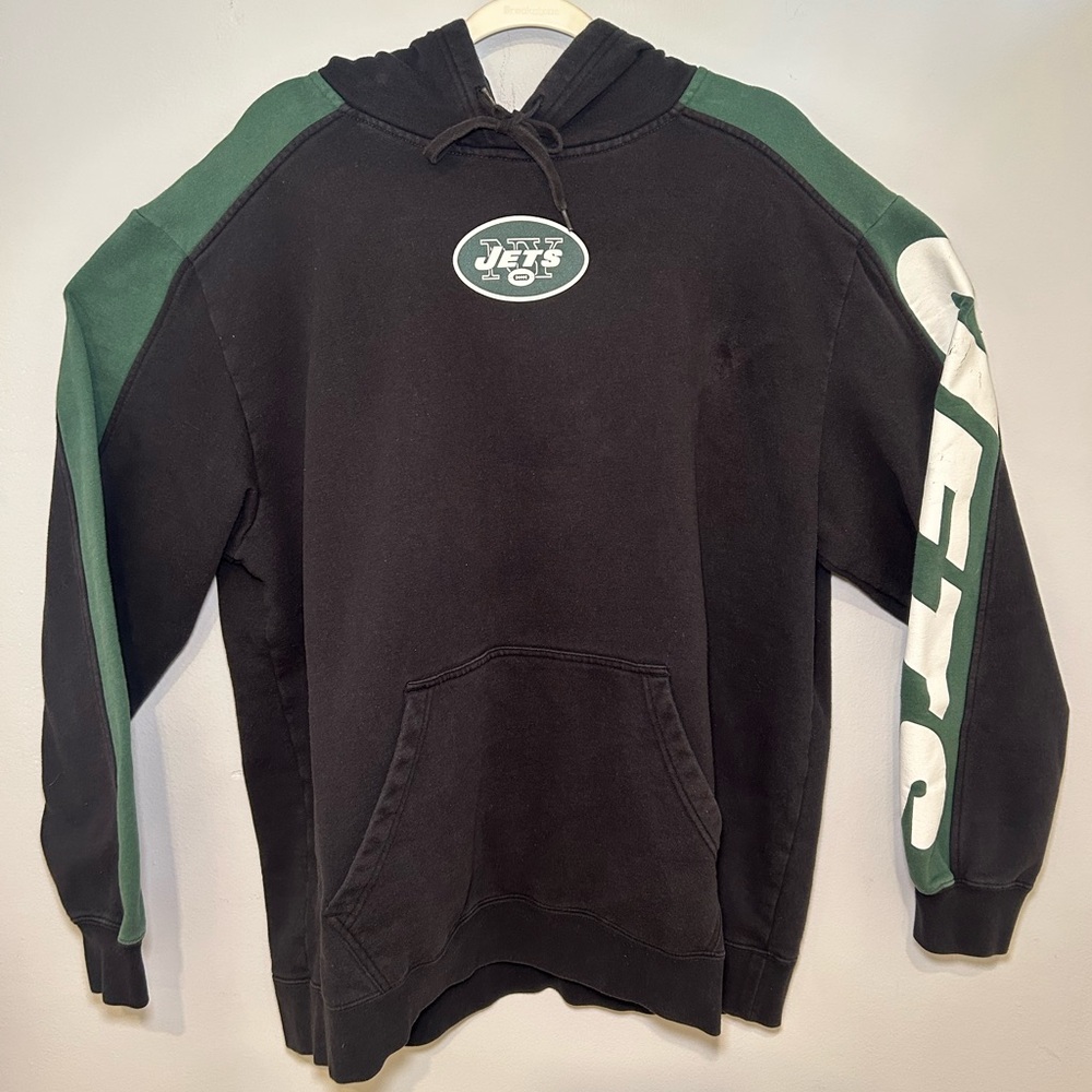 VINTAGE REEBOK JETS HOODIE OFFICIAL NFL APPAREL